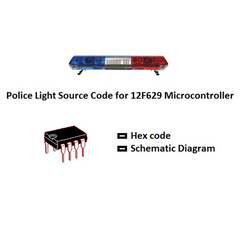 Product picture Police Blink With Microcontroller 12F629